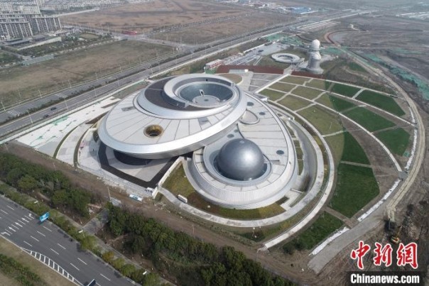 During pandemic, the world’s largest planetarium  has been completed in Shanghai