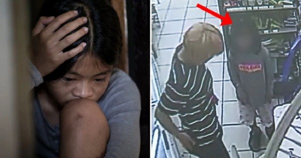 This girl ran away from home because she couldn't stand being tortured by her parents