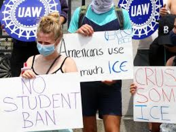 ICE will block any new students planning to enroll in an online-only study from entering the United States
