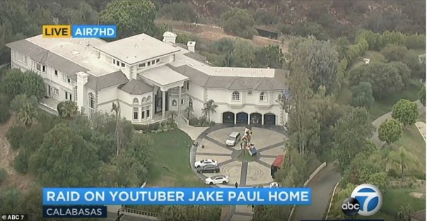 Jake Paul’s Calabasas Home Raided by the FBI